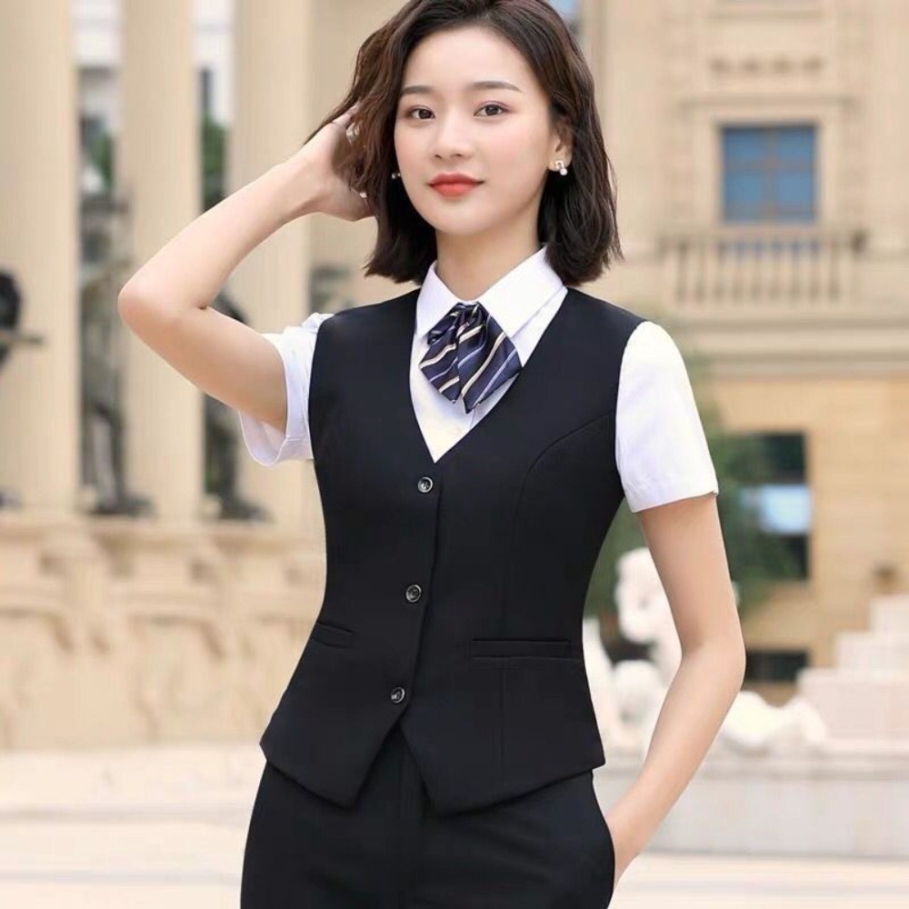 Elegant OL Fashion Business Ve - Women Formal Wear For Plus Size recension och pris