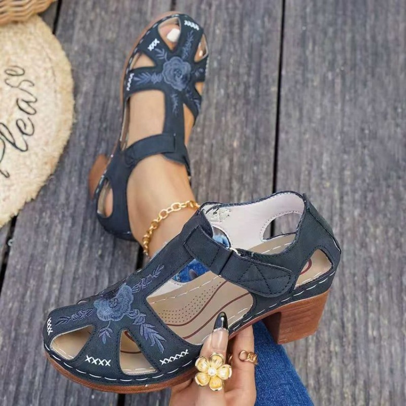 Women's Sandals Mid Block Heel - Formal Women Daily Wear Footwear recension och pris