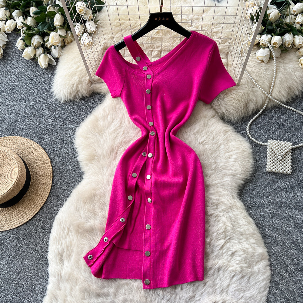 Dress Women Mid Length Dresses - Wrap Dress Work recension och pris