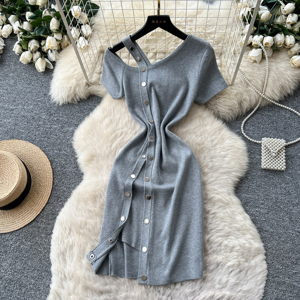 Dress Women Mid Length Dresses - Wrap Dress Work recension och pris