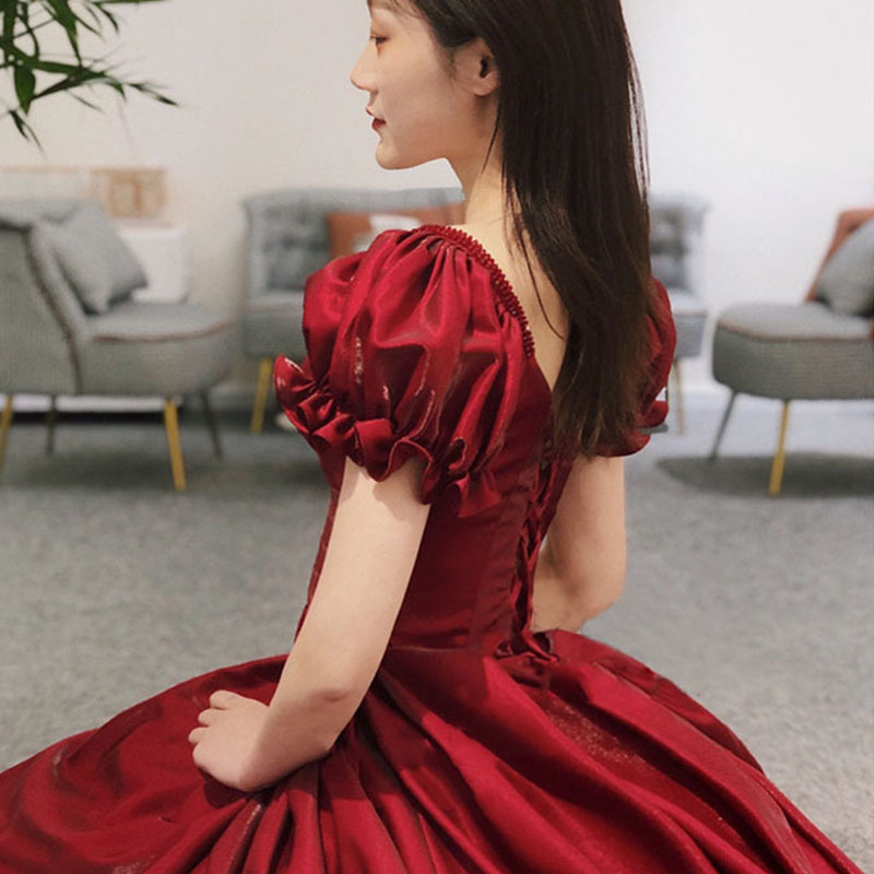 Evening Dress Red Bridal Toast - Women'S Formal Dinner Wear recension och pris