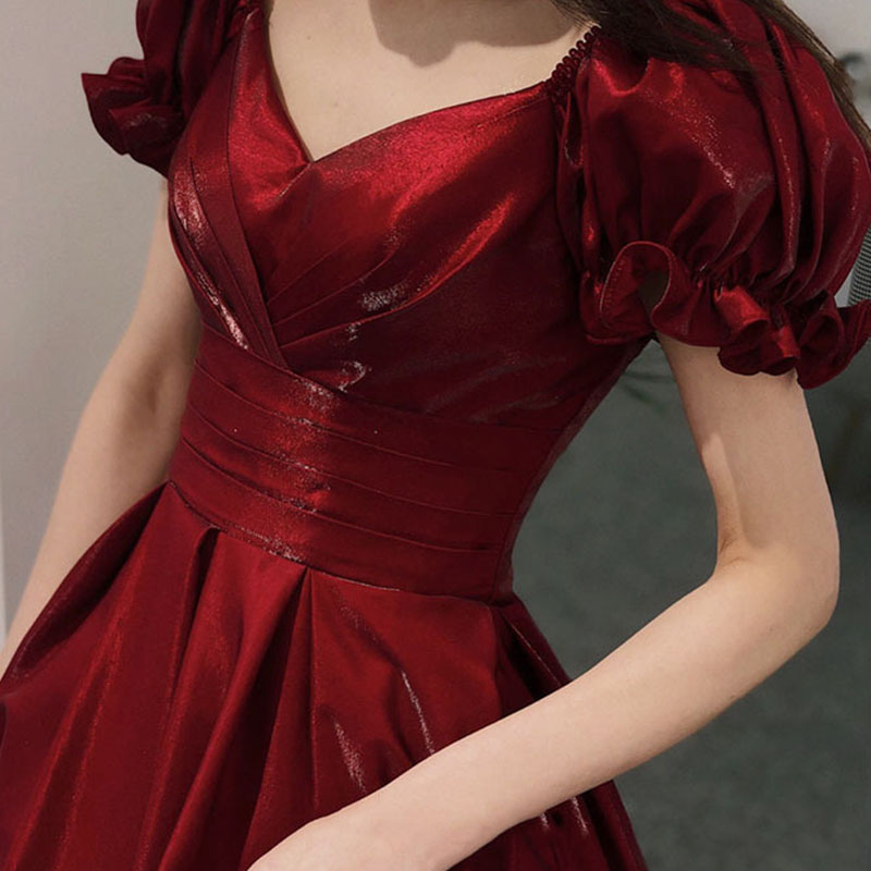 Evening Dress Red Bridal Toast - Women'S Formal Dinner Wear recension och pris