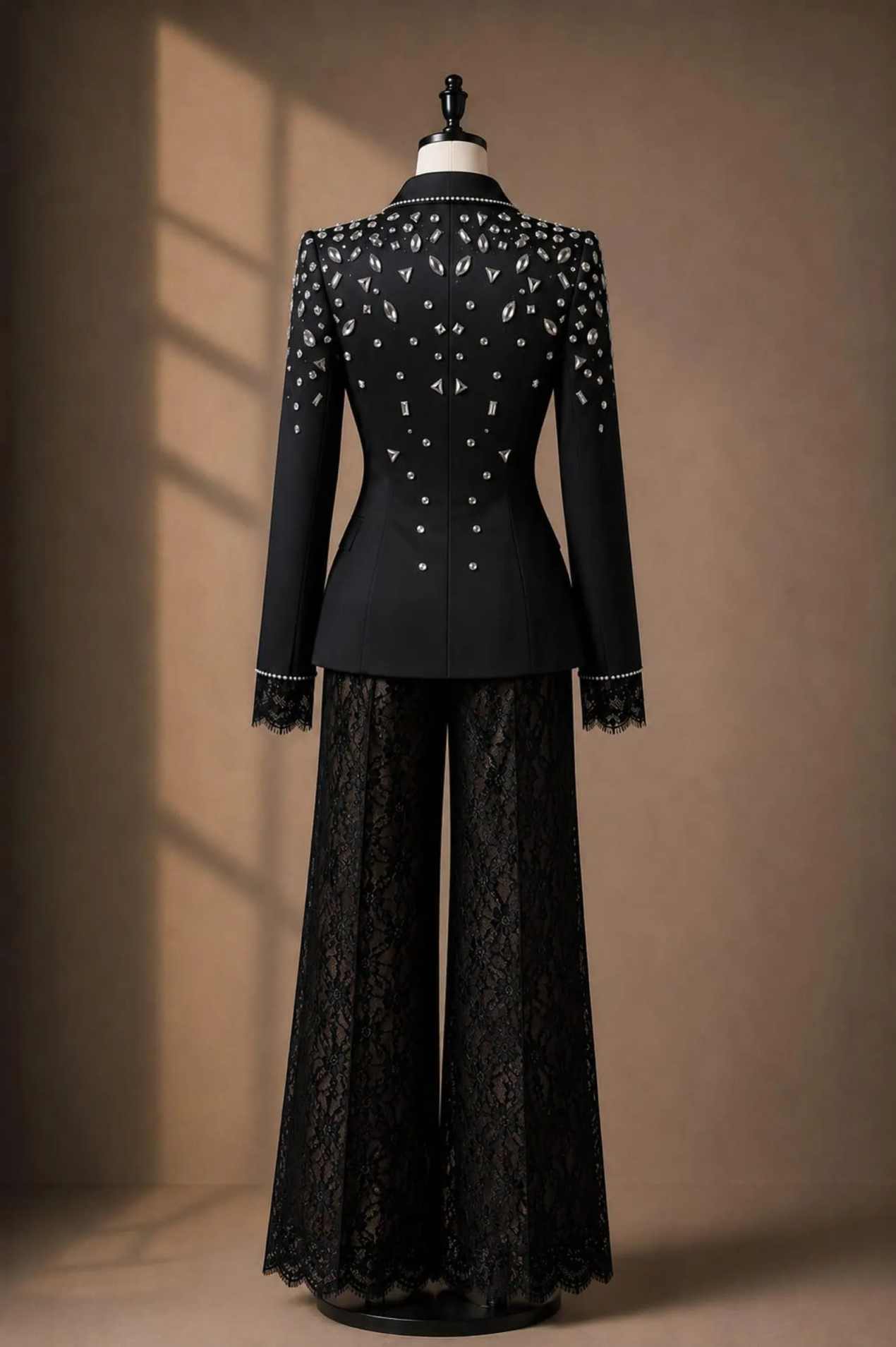 Elegant Women Suit Peak‑Lapel  - Women'S Formal Dinner Wear recension och pris