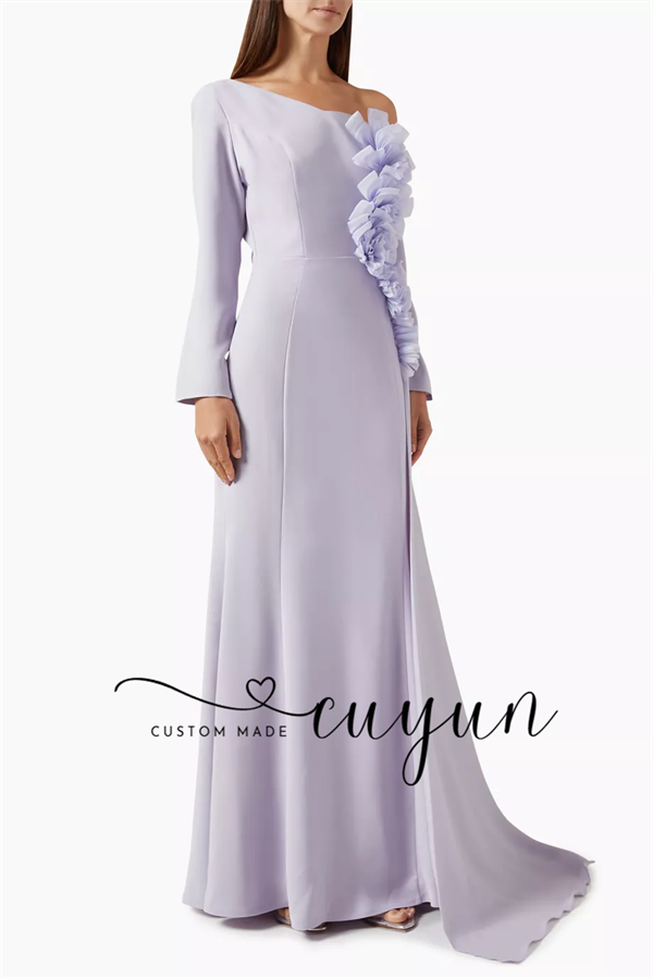 CUYUN Customized One Shoulder  - Women'S Formal Dinner Wear recension och pris