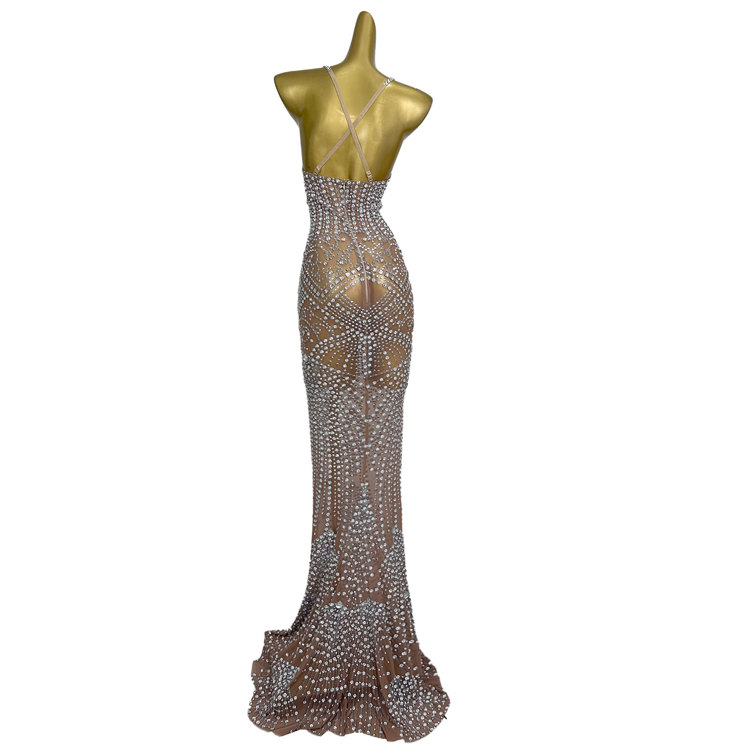 Sexy See Through Banquet Party - Women'S Formal Dinner Wear recension och pris