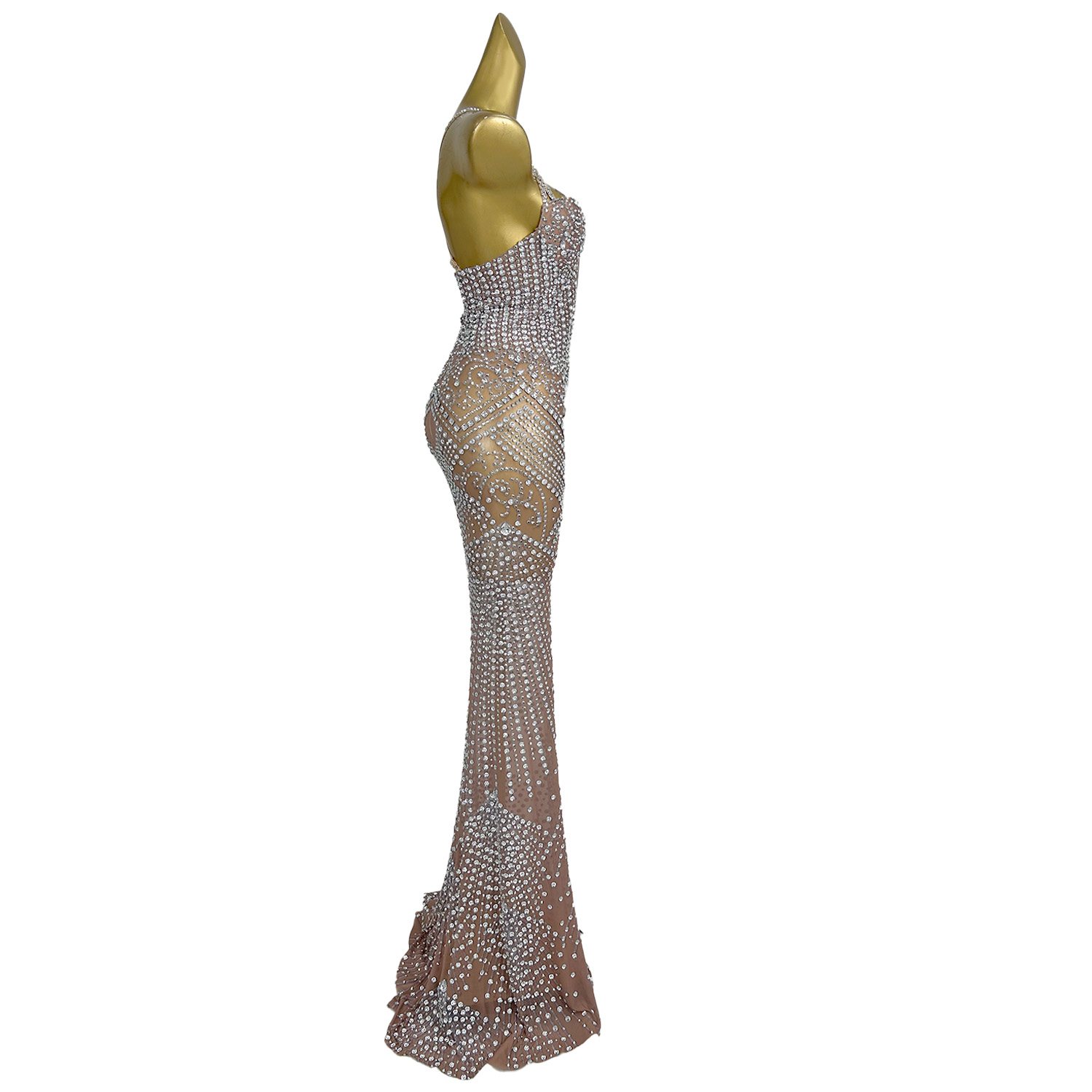 Sexy See Through Banquet Party - Women'S Formal Dinner Wear recension och pris