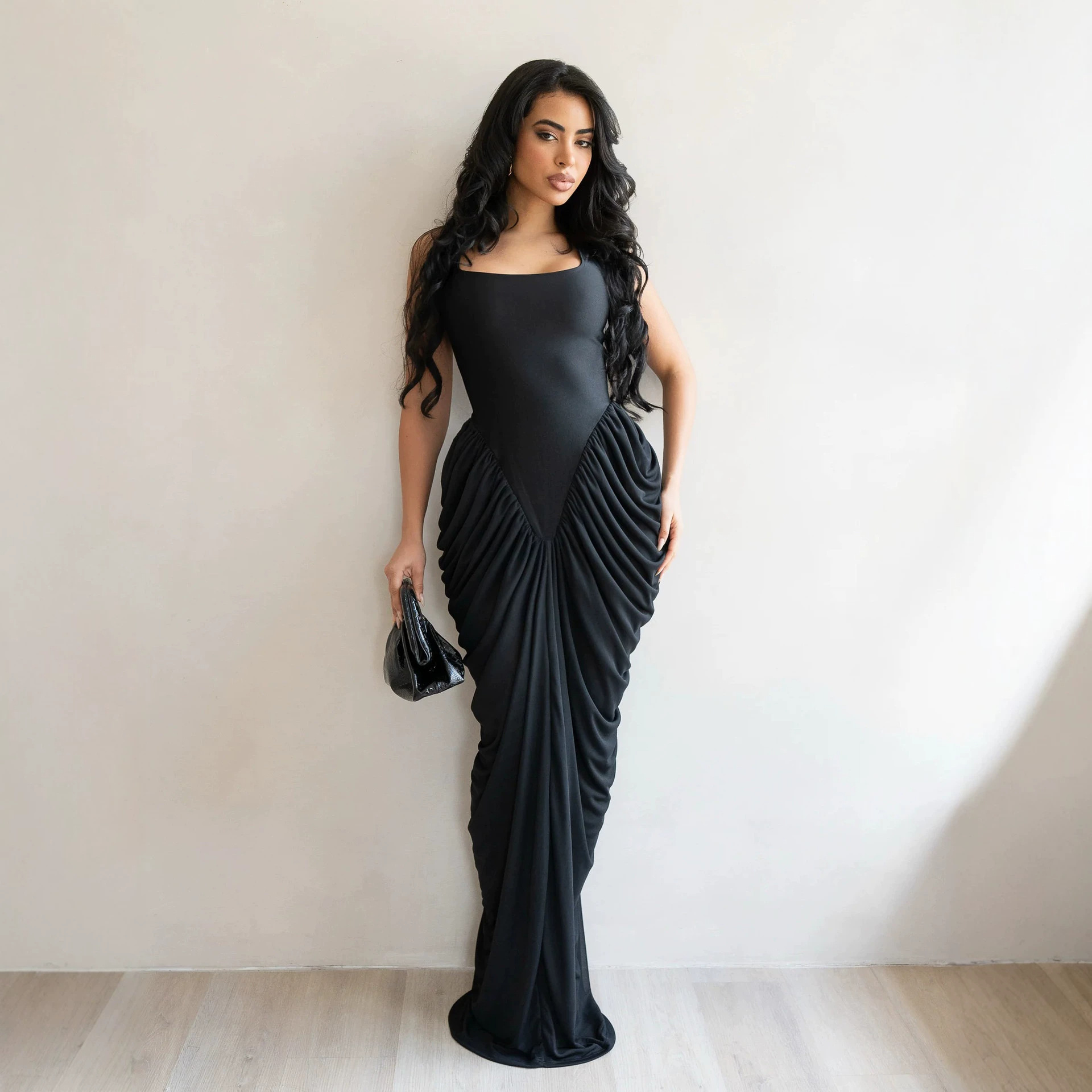 Long Dress Women Gown Dresses  - Wrap Dress Work recension och pris