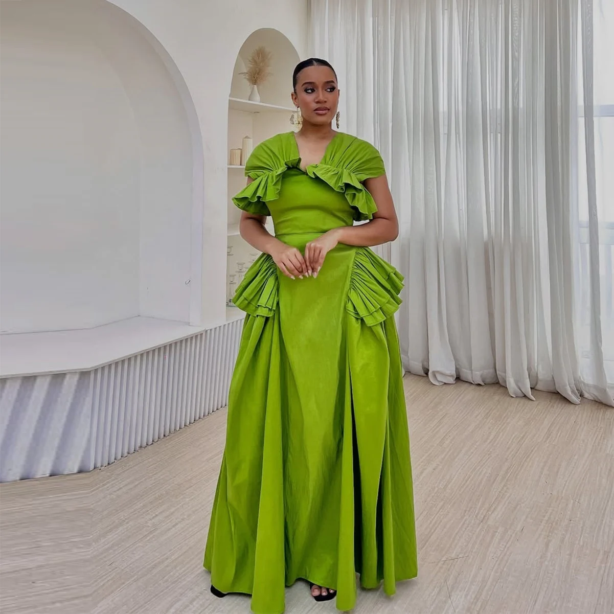 2026 Pretty Green plus Size Sa - Women Formal Wear For Plus Size recension och pris