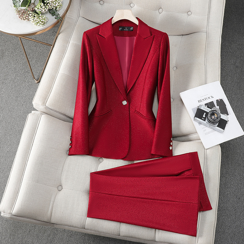 Office Ladies Formal Pant Suit - Formal Winter Wear Women Jacket recension och pris