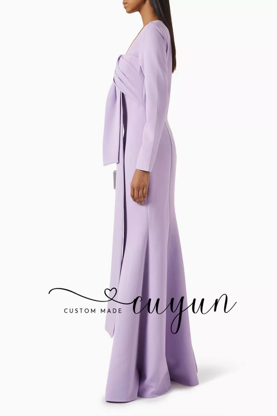 CUYUN Customized Lavender Wome - Women'S Formal Dinner Wear recension och pris