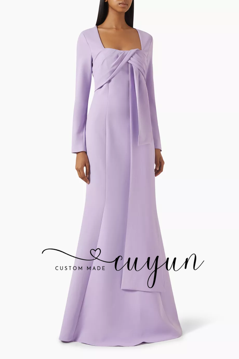 CUYUN Customized Lavender Wome - Women'S Formal Dinner Wear recension och pris
