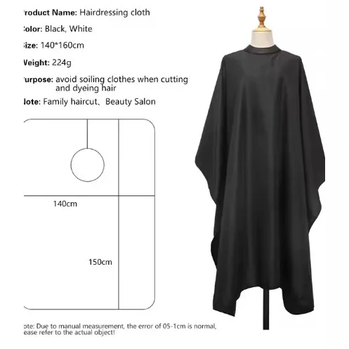 1pc Silicone Collar Hairdresse - Wrap Dress Work recension och pris