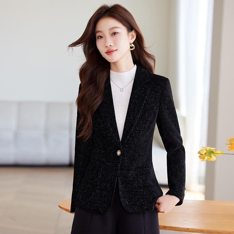 Ladies Blazer Coat Women Black - Formal Winter Wear Women Jacket recension och pris