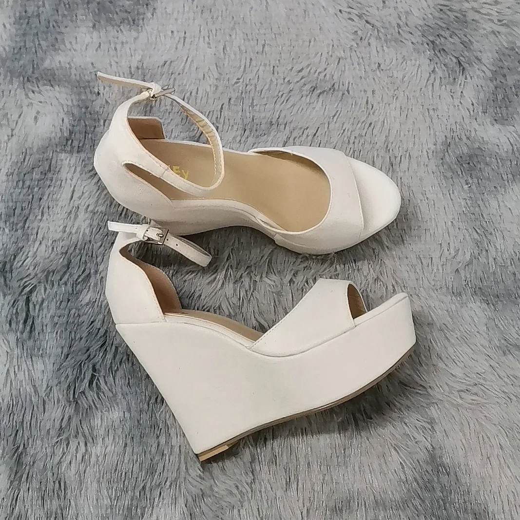 Women Sandals 14cm Sexy Peep T - Wrap Dress Work recension och pris
