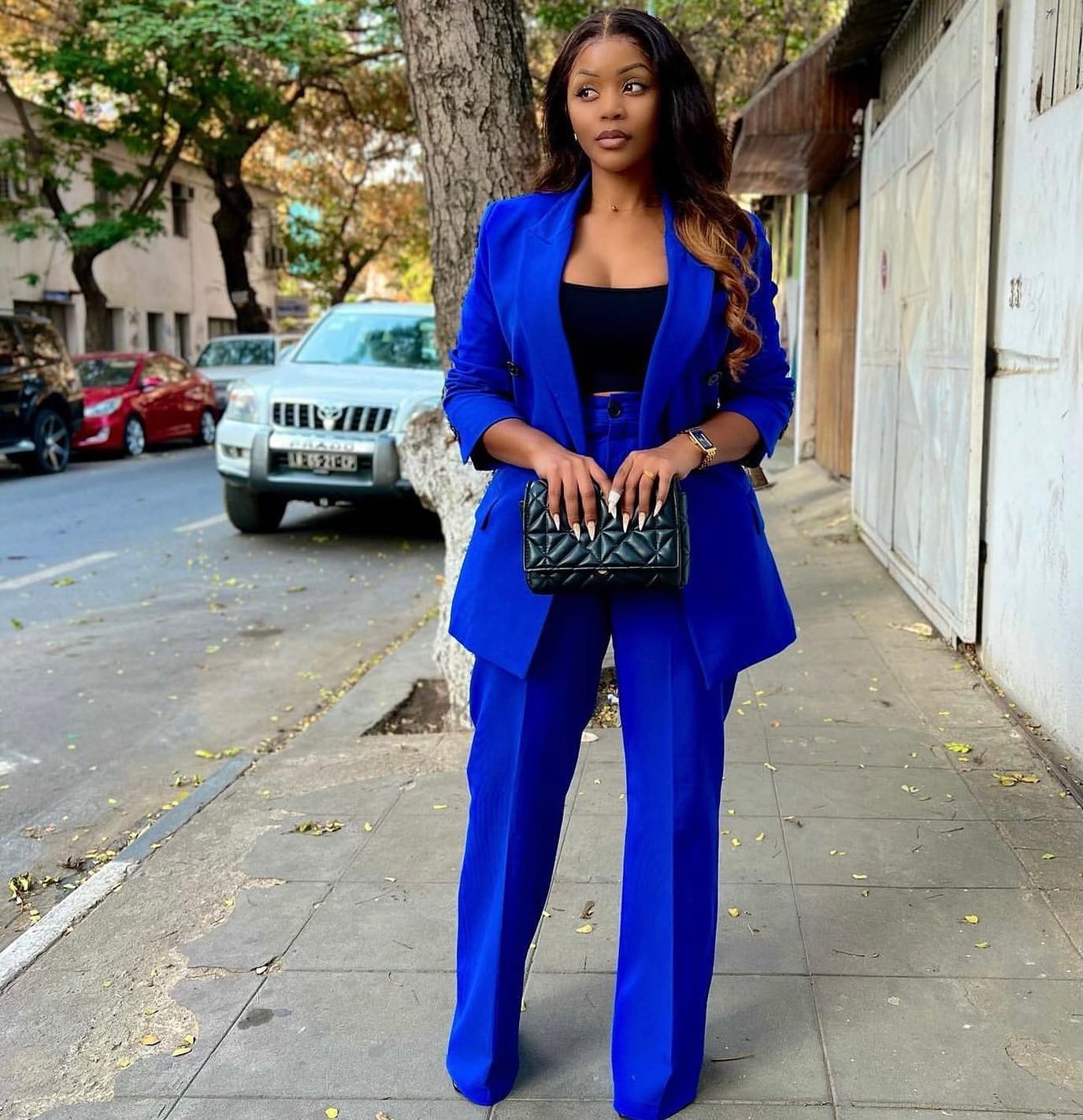 Royal Blue Women Pants Suits 2 - Women Formal Wear For Plus Size recension och pris