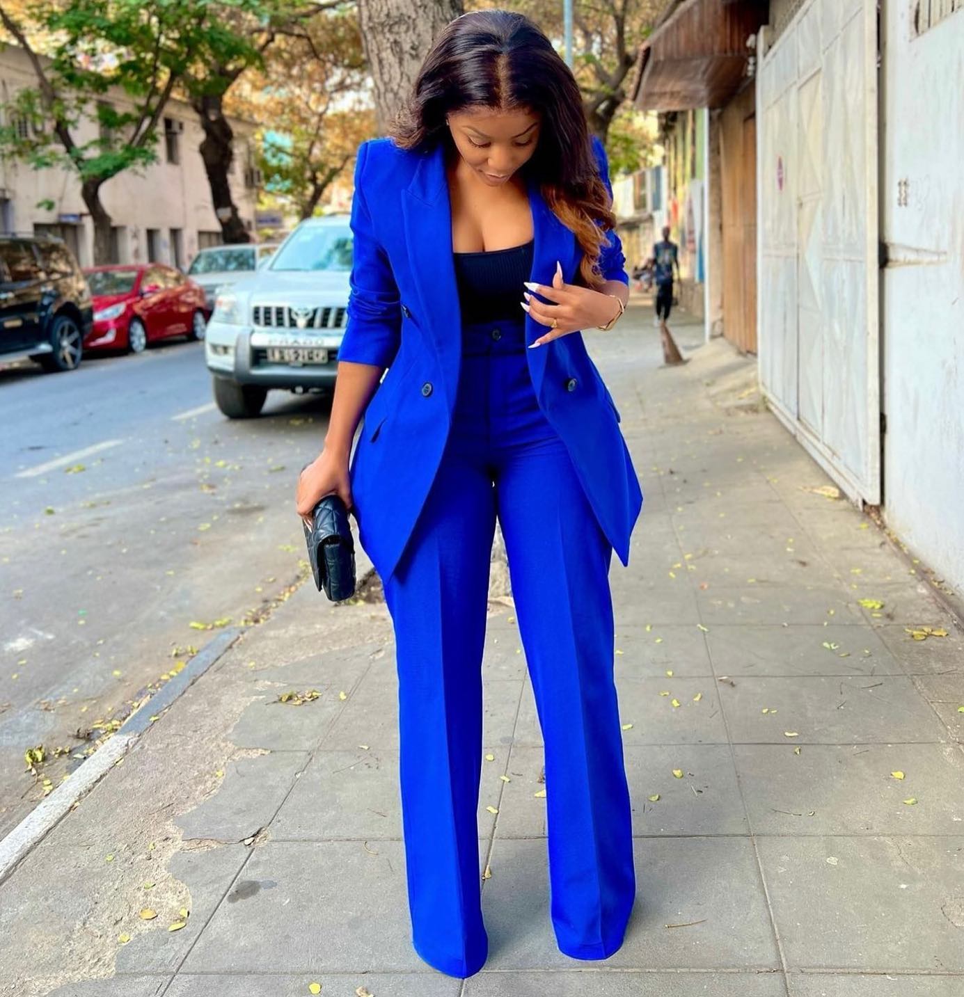 Royal Blue Women Pants Suits 2 - Women Formal Wear For Plus Size recension och pris