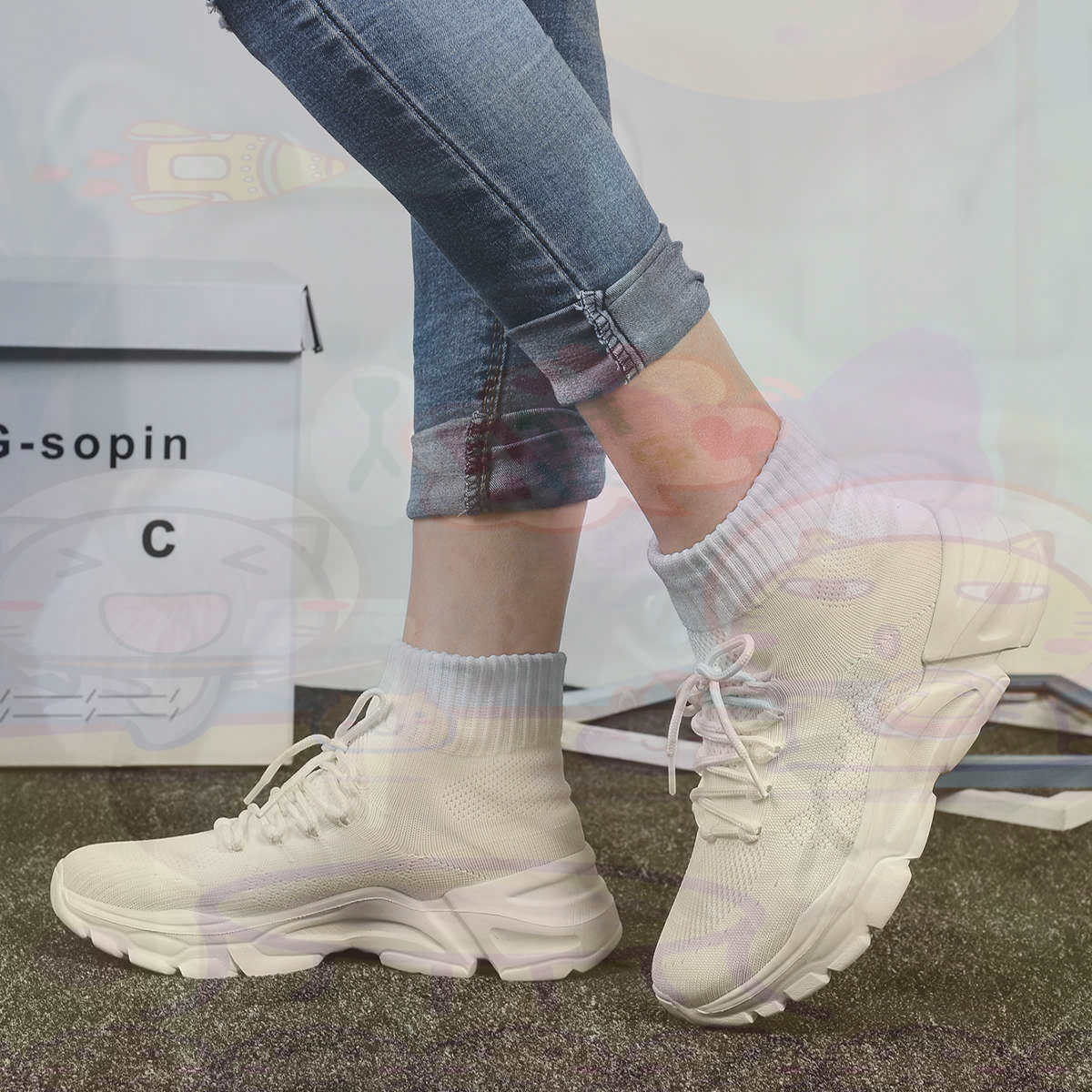 Increases Height Sumer Basketb - Formal Women Daily Wear Footwear recension och pris