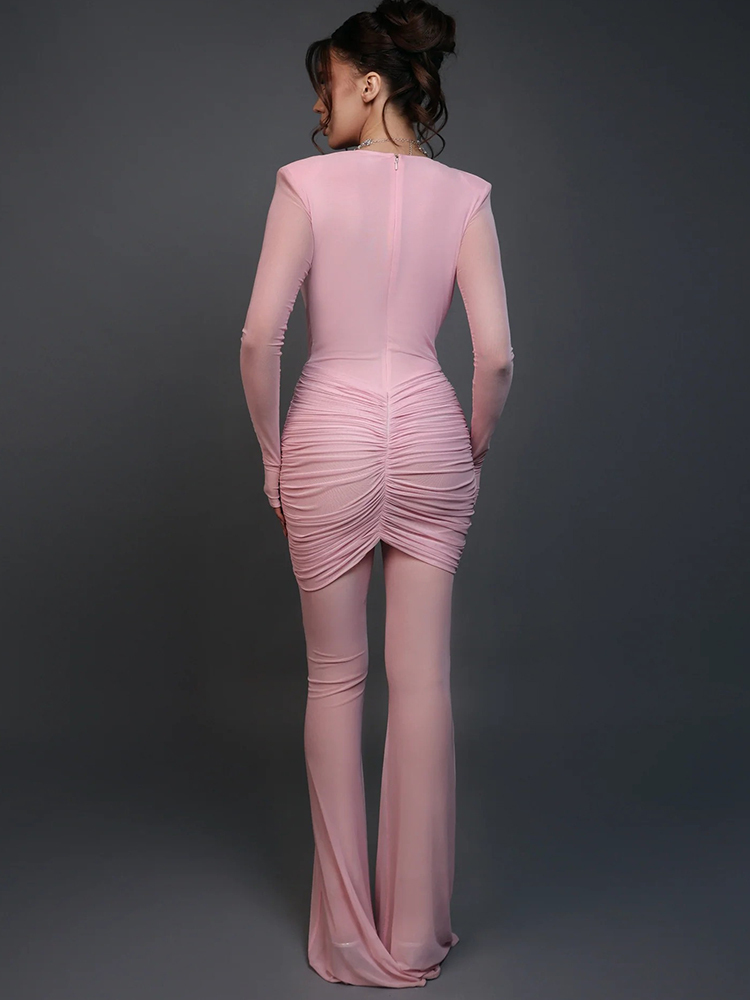 Sibybo Deep V Neck Long Sleeve - Women'S Formal Wear Jumpsuit recension och pris
