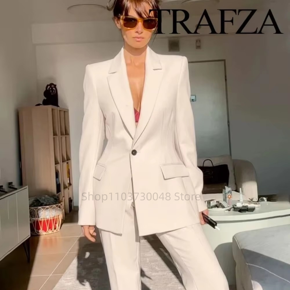 Fashion Office Ladies Blazer a - Women'S Formal Wear With Pants recension och pris