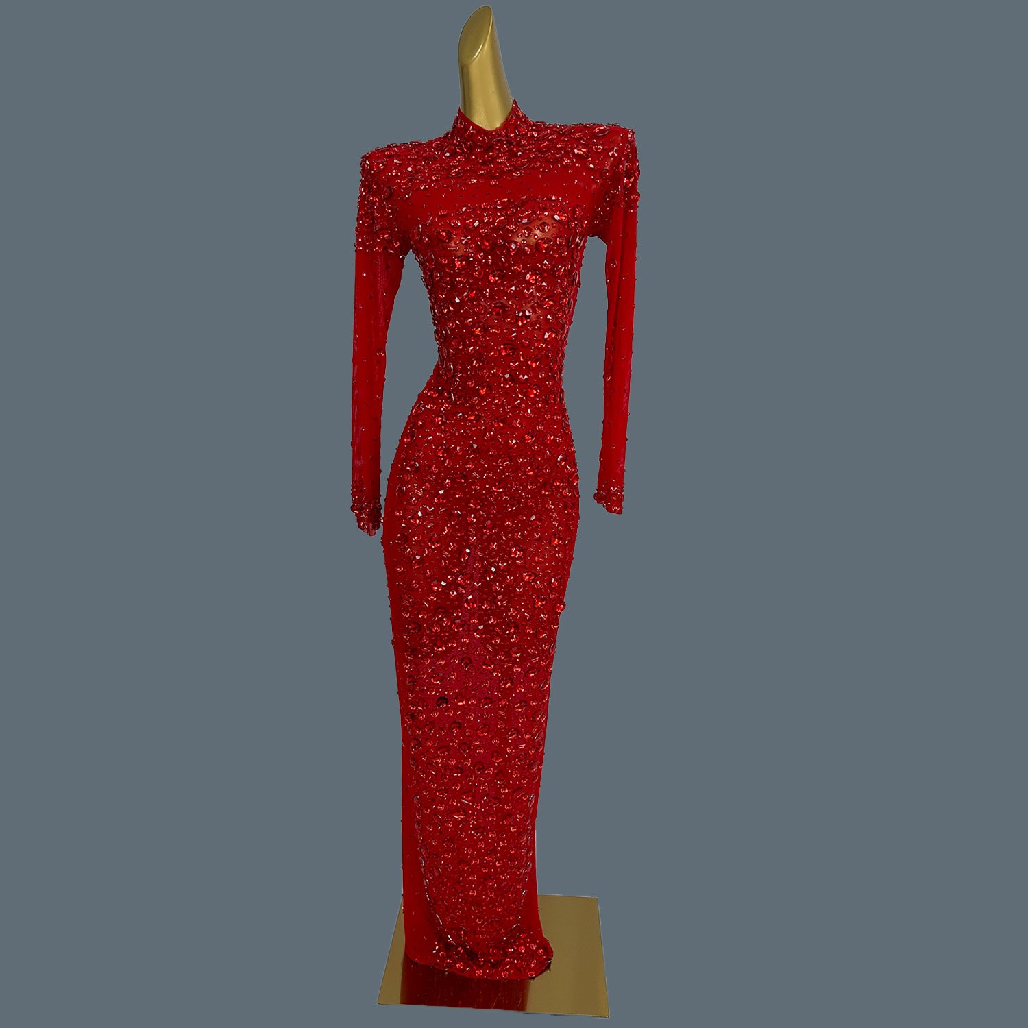 Sexy Sheer Mesh Formal Prom Lo - Women'S Formal Dinner Wear recension och pris